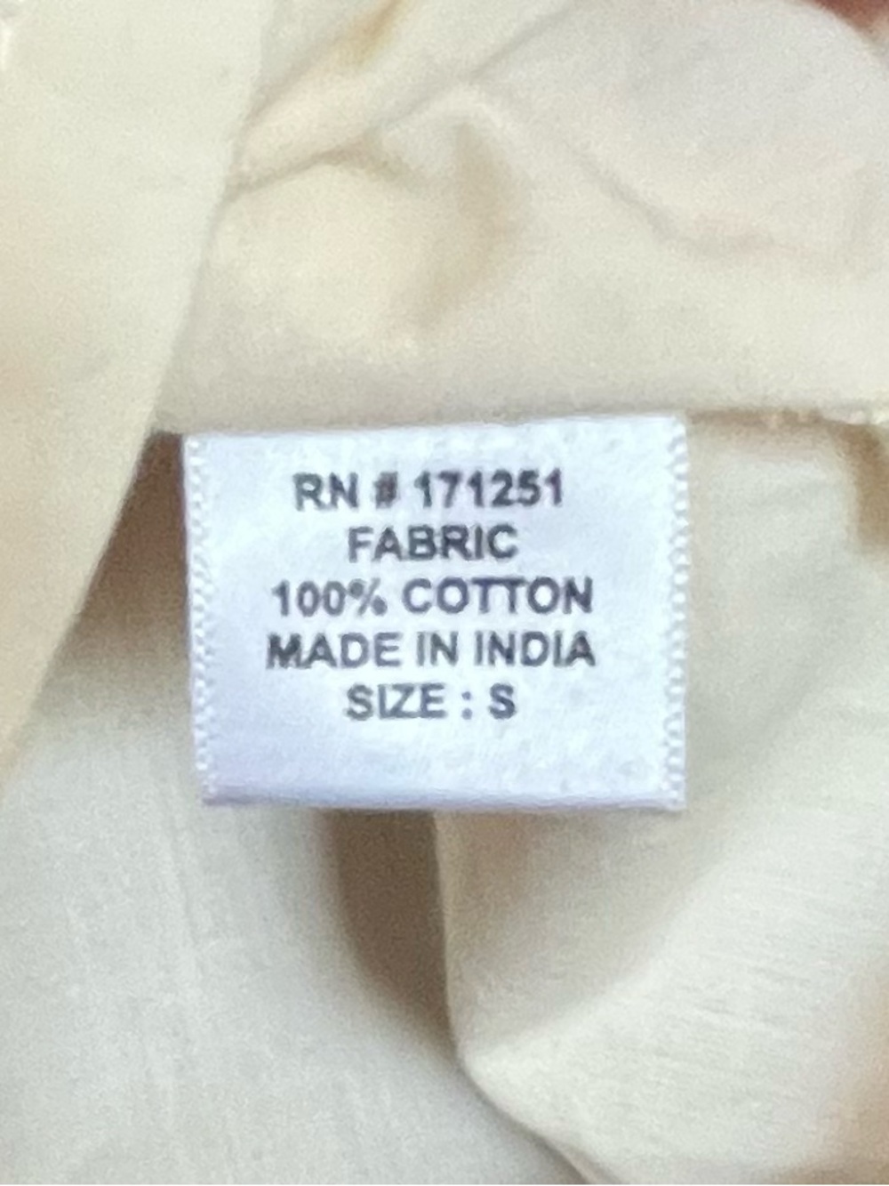 Jennifer & Grace Zelia Tie Front Top  Embroidered Cross Stitch Flowers S (Sezane - Picture 4 of 4
